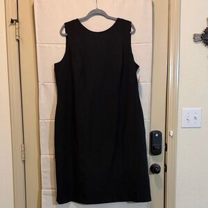 Kasper Black Sheath Dress Plus Size 20W NWT Work Career Professional